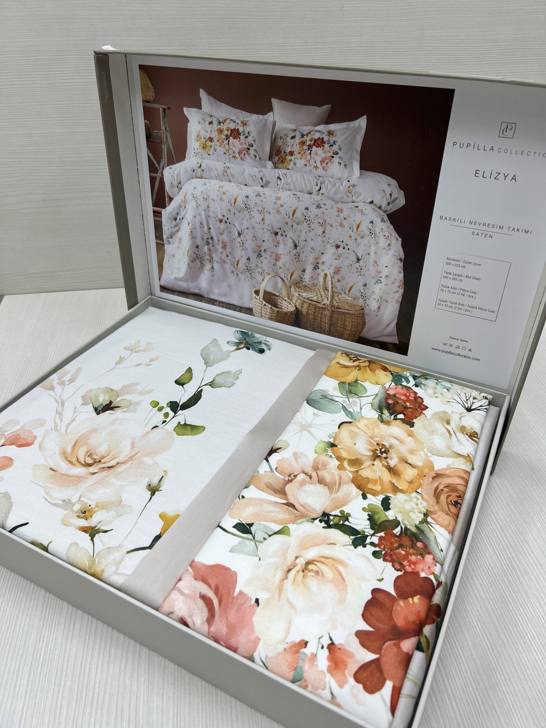 Комплект Pupilla 2-спальный сатин, : 50x70 см