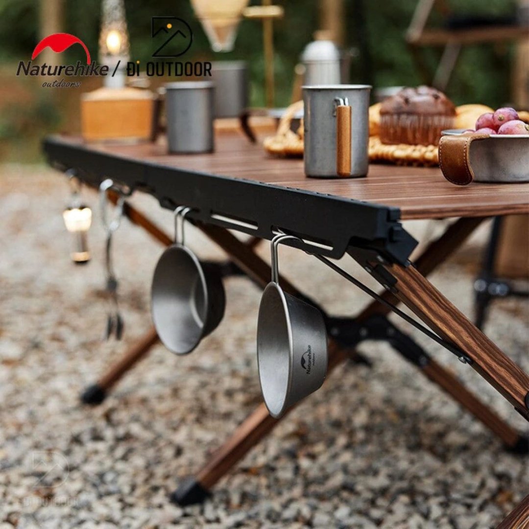 Naturehike стол складной алюминиевый CNH22JU043 Walnut grain коричневый купить,NaN