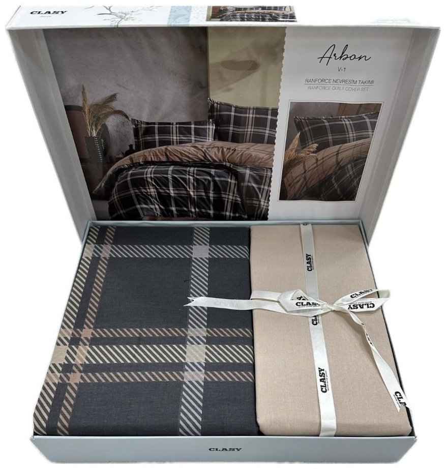 Комплект CLASY евростандарт ранфорс, : 50x70 см