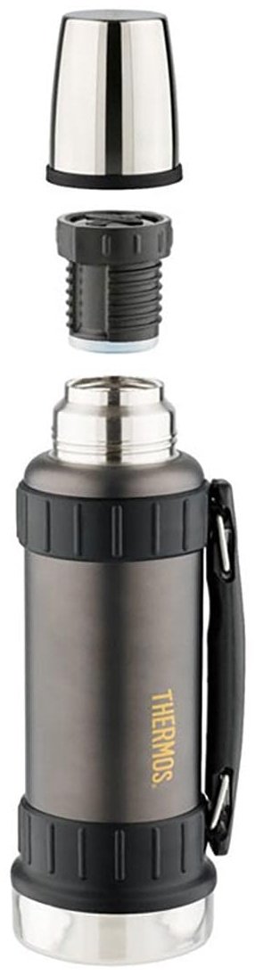 Классический термос THERMOS Stainless Steel Vacuum Flask 2520GM 1.2 л серый купить,NaN