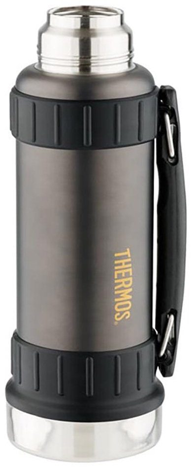 Классический термос THERMOS Stainless Steel Vacuum Flask 2520GM 1.2 л серый купить,NaN