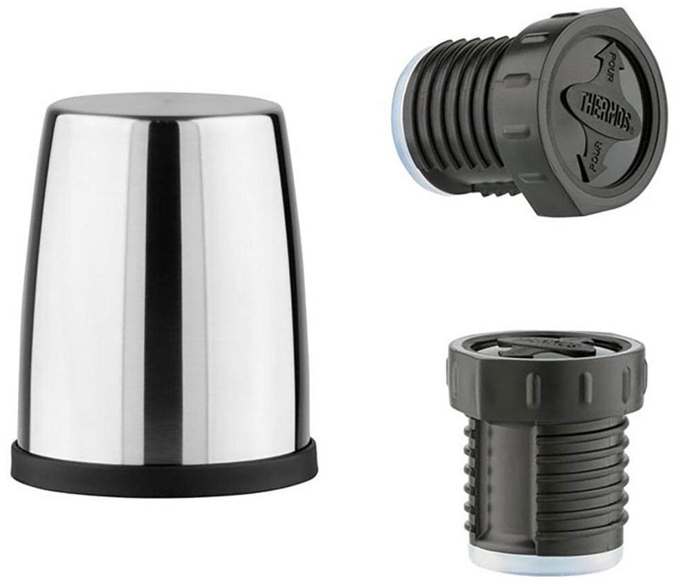 Классический термос THERMOS Stainless Steel Vacuum Flask 2520GM 1.2 л серый купить,NaN