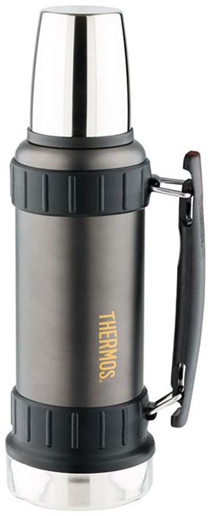 Классический термос THERMOS Stainless Steel Vacuum Flask 2520GM 1.2 л серый купить,NaN
