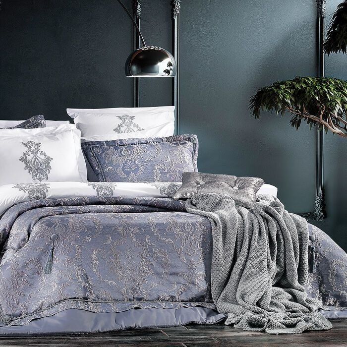 Комплект Zebra Casa евростандарт сатин, : 50x70 см