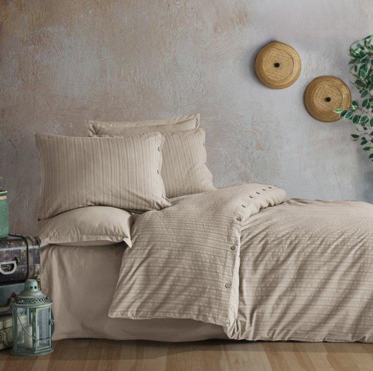 Комплект CLASY Arsida евростандарт хлопок, ранфорс, эко-хлопок, 2 наволочки: 50x70 см