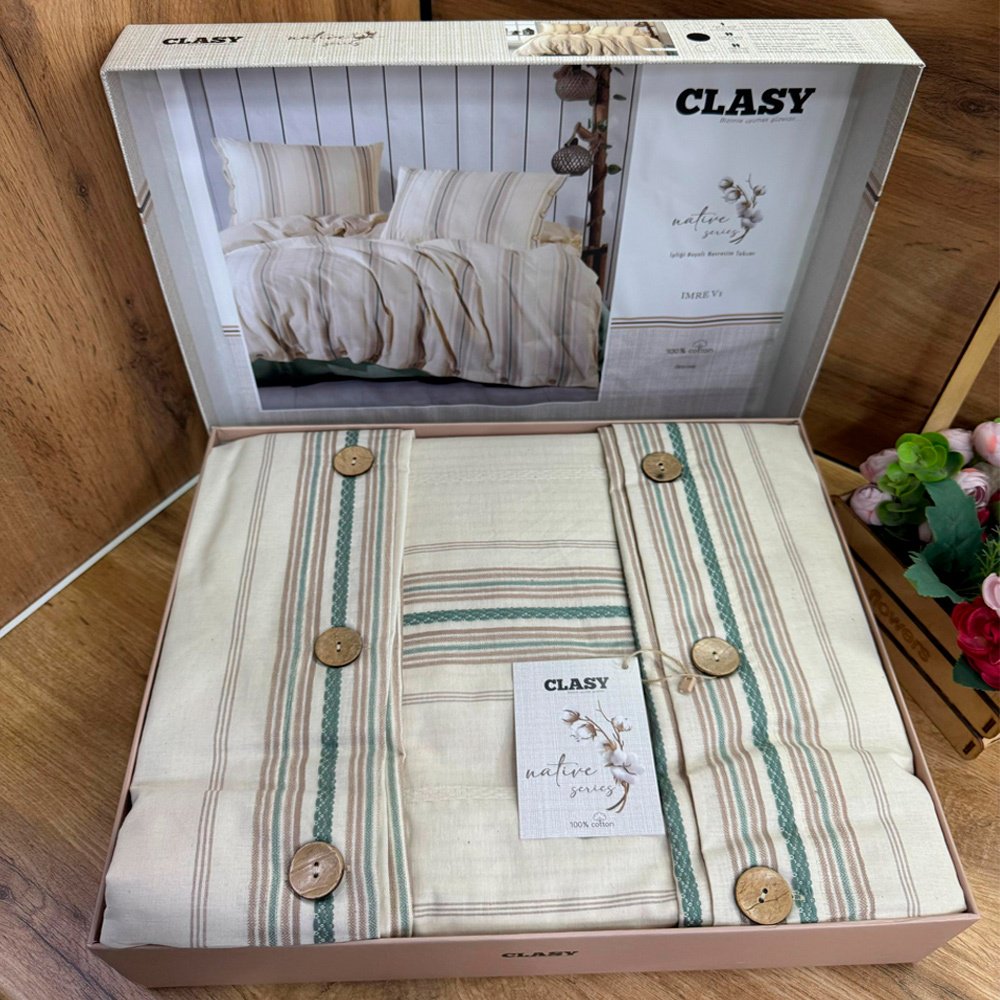 Комплект CLASY евростандарт ранфорс, : 50x70 см