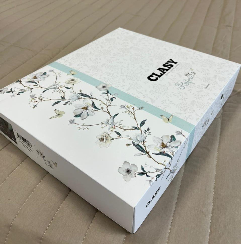 Комплект CLASY Space 1.5-спальный ранфорс, 1 наволочка: 50x70 см