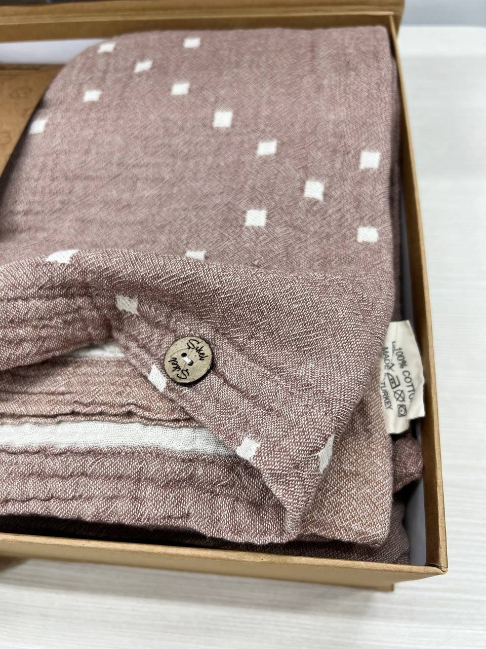 Комплект Sikel Marvel 2-спальный муслин, 2 наволочки: 50x70 см