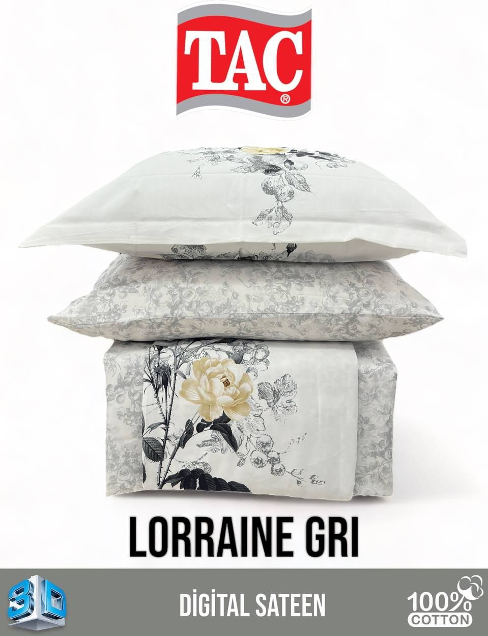 Комплект евростандарт сатин, : 50x70 см