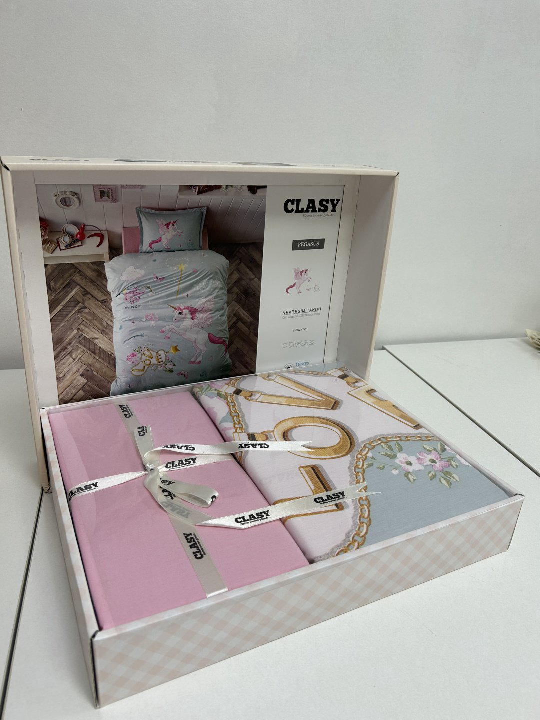 Комплект CLASY Pegasus детский хлопок, 1 наволочка: 50x70 см купить,NaN