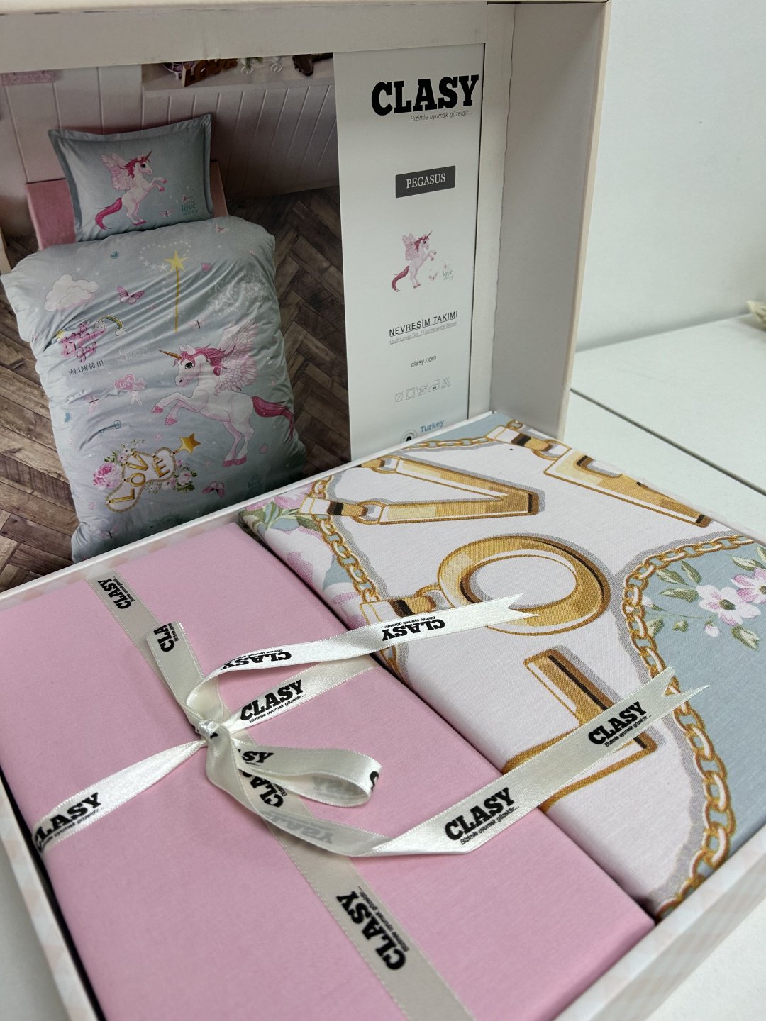 Комплект CLASY Pegasus детский хлопок, 1 наволочка: 50x70 см