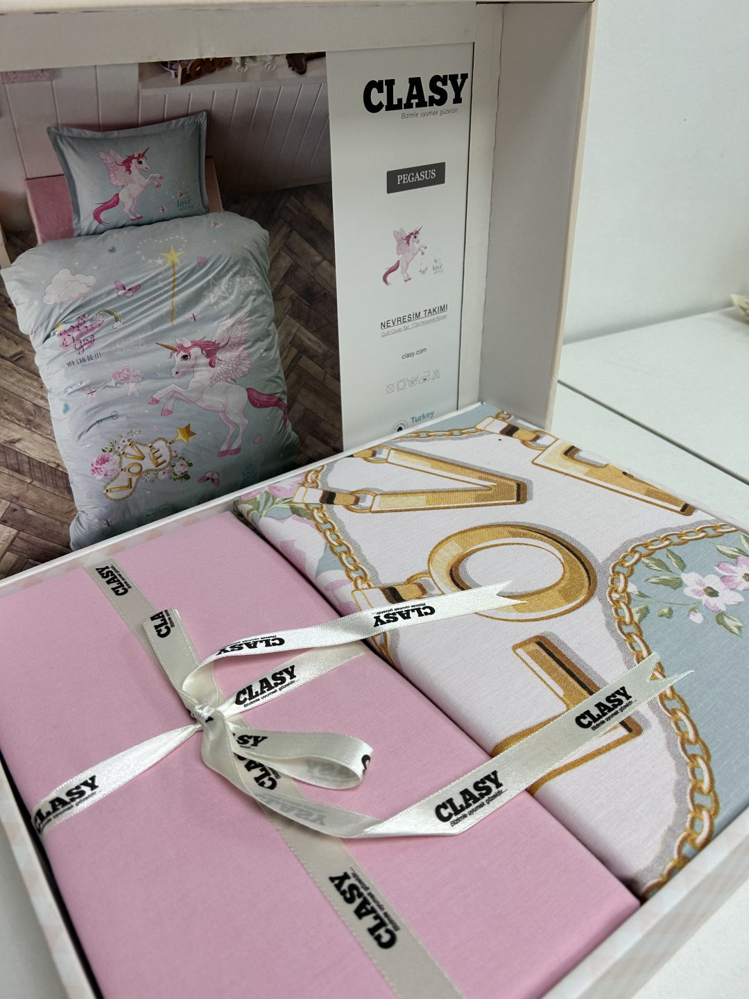 Комплект CLASY Pegasus детский хлопок, 1 наволочка: 50x70 см купить,NaN