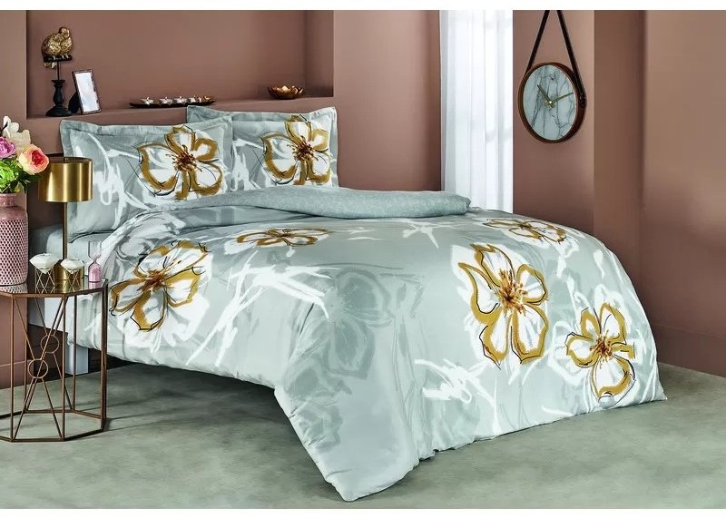 Комплект TAC Happy Days 2-спальный хлопок, 2 наволочки: 50x70 см