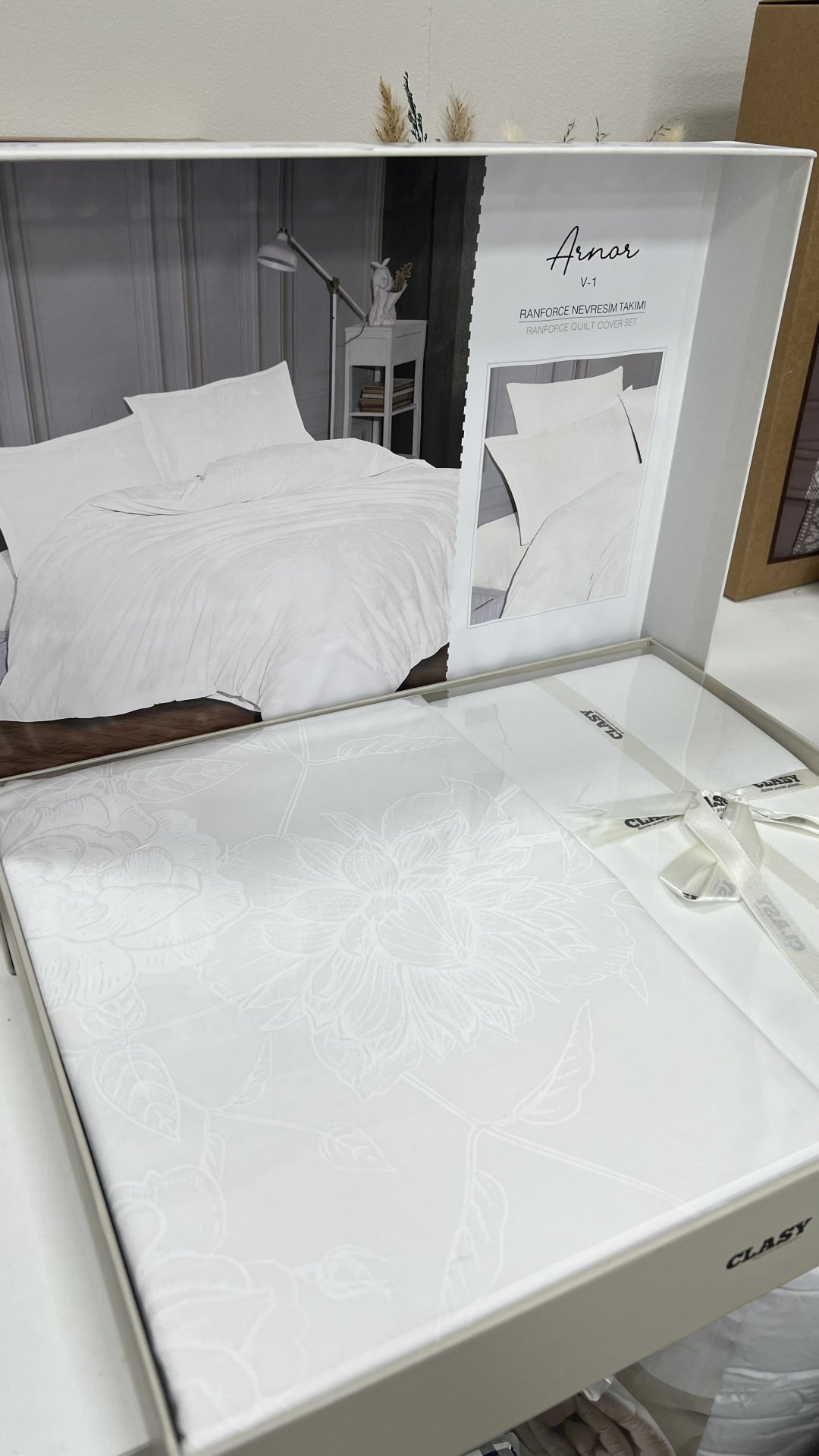 Комплект CLASY Arnor 1.5-спальный хлопок, ранфорс, 1 наволочка: 50x70 см