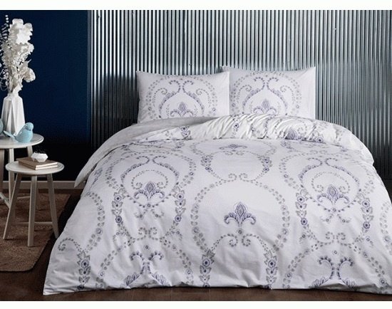 Комплект TAC Happy Days 1 2-спальный ранфорс, 2 наволочки: 50x70 см