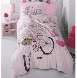Комплект CLASY Paris Love детский хлопок, 1 наволочка: 50x70 см