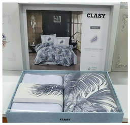 Комплект CLASY Puma 2-спальный хлопок, 2 наволочки: 50x70 см