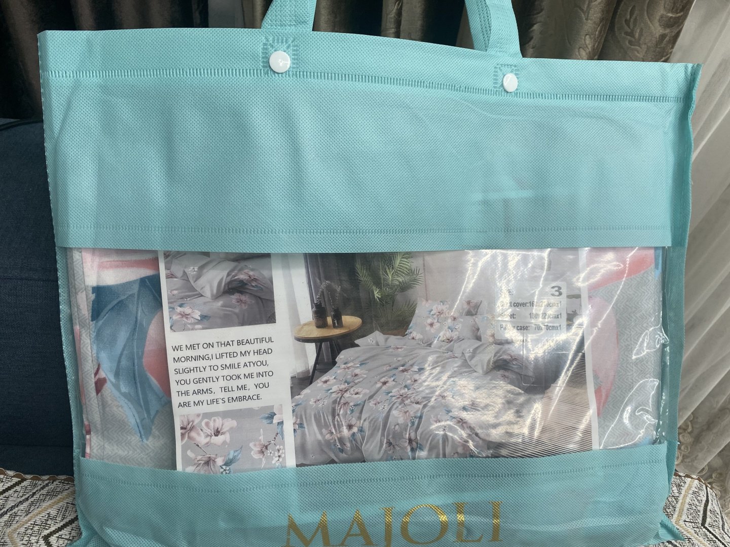 Комплект Majoli Mistral 1.5-спальный полиэстер, 1 наволочка: 70x70 см - ForteMarket Комплект Majoli Mistral 1.5-спальный полиэстер, 1 наволочка: 70x70 см купить,0