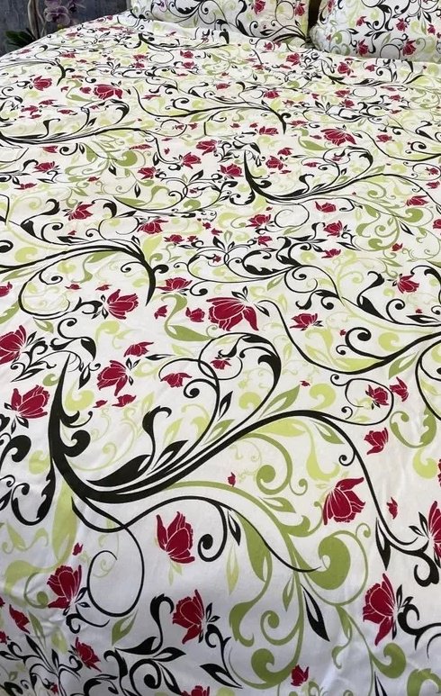 Комплект Туркменский текстиль Flowers 2-спальный флатон, : 65x65 см - ForteMarket Комплект Туркменский текстиль Flowers 2-спальный флатон, : 65x65 см купить,0