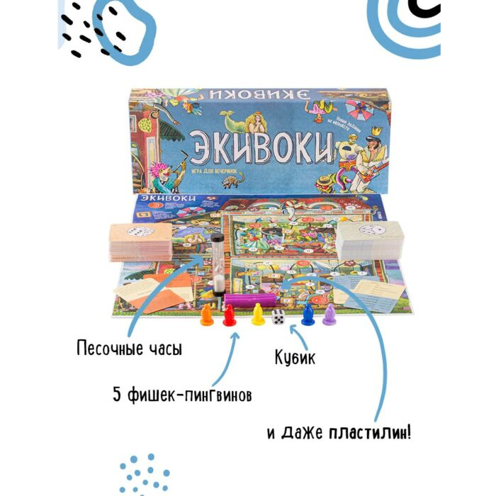 Настольная игра Magellan Экивоки Игра для вечеринки 3-я ред. купить,NaN