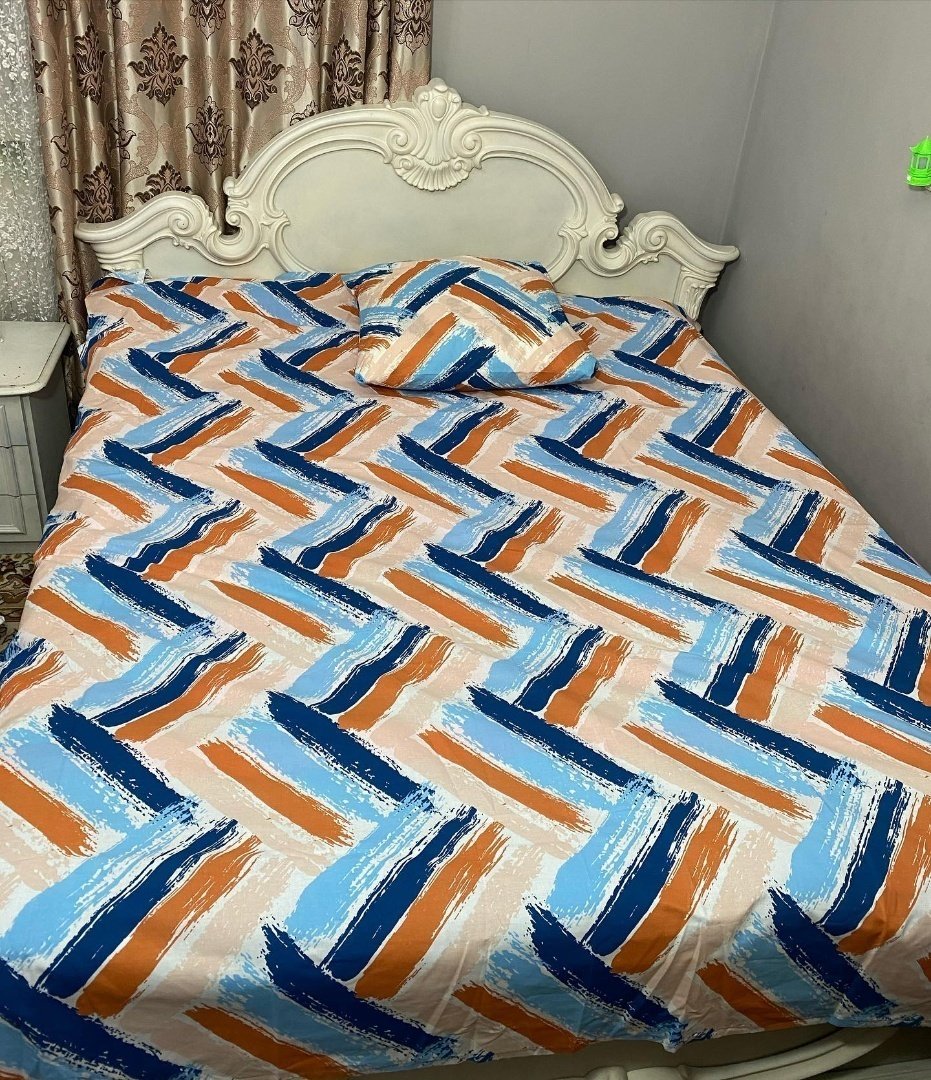 Комплект Nusay Pure 1.5-спальный флатон, 1 наволочка: 65x65 см