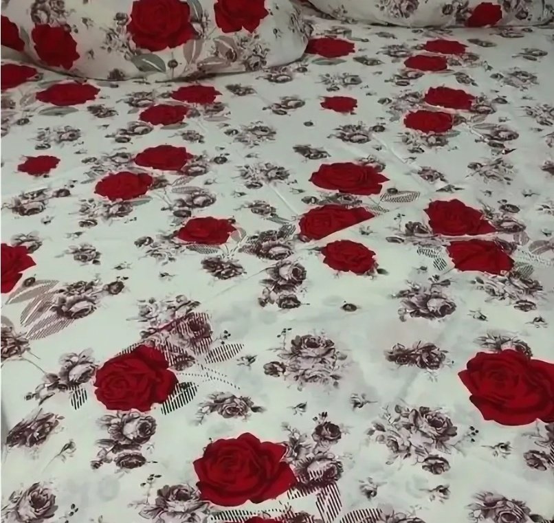 Комплект Туркменский текстиль Flowers 2-спальный кретон, 2 наволочки: 65x65 см - ForteMarket Комплект Туркменский текстиль Flowers 2-спальный кретон, 2 наволочки: 65x65 см купить,0