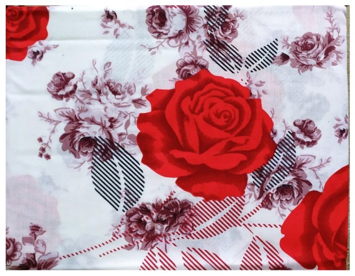 Комплект Туркменский текстиль Flowers 2-спальный кретон, 2 наволочки: 65x65 см - ForteMarket Комплект Туркменский текстиль Flowers 2-спальный кретон, 2 наволочки: 65x65 см купить,0