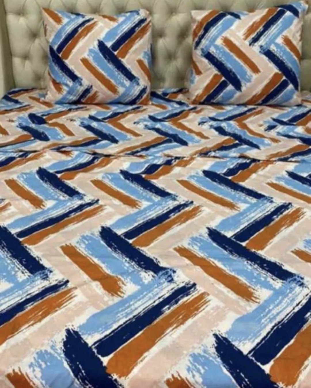 Комплект Turkmen Hometextile Interesting geometry 2-спальный хлопок, 2 наволочки: 60x60 см купить,0