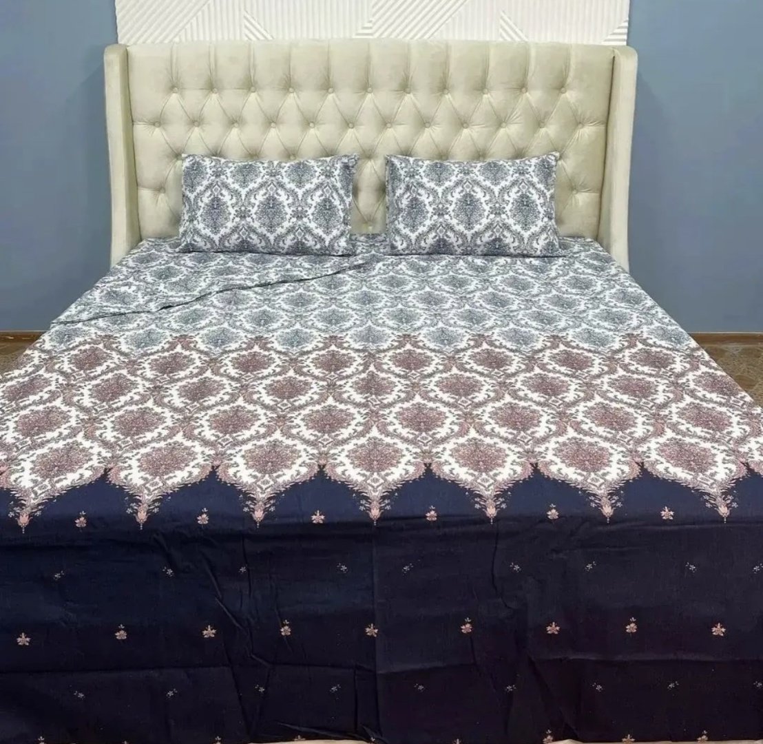 Комплект Turkmen Hometextile Thick monograms 2-спальный бязь, 2 наволочки: 65x65 см