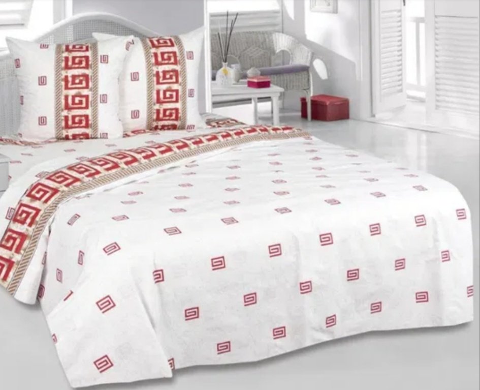 Комплект Туркменский текстиль Илиада 1.5-спальный хлопок, 1 наволочка: 65x65 см