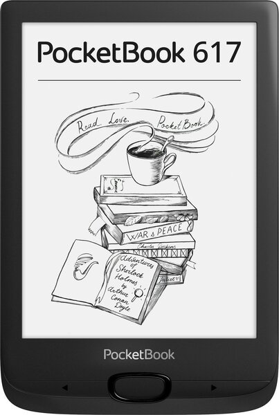Электронная книга PocketBook 617 черная купить,NaN