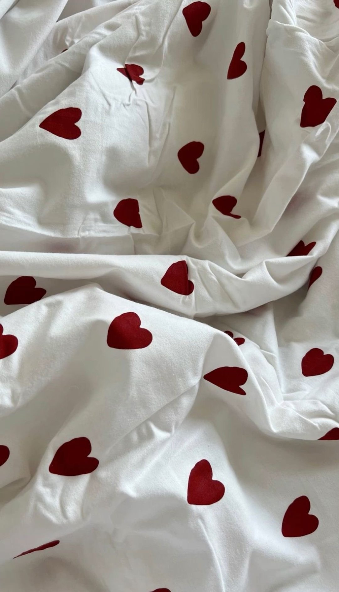 Комплект Лиора Love 2-спальный хлопок, муслин, наволочки: 50x70 см