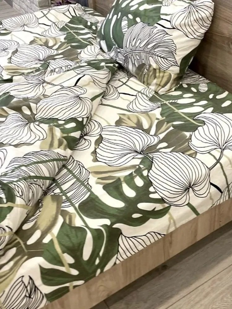 Комплект Nusay Pure 2-спальный флатон, 2 наволочки: 65x65 см купить,0