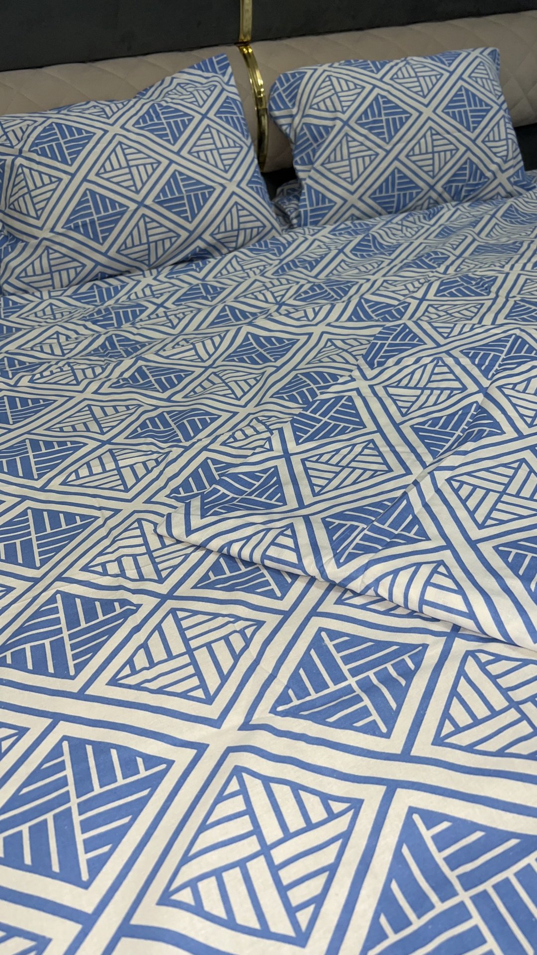 Комплект Calm 2-спальный кретон, 2 наволочки: 65x65 см