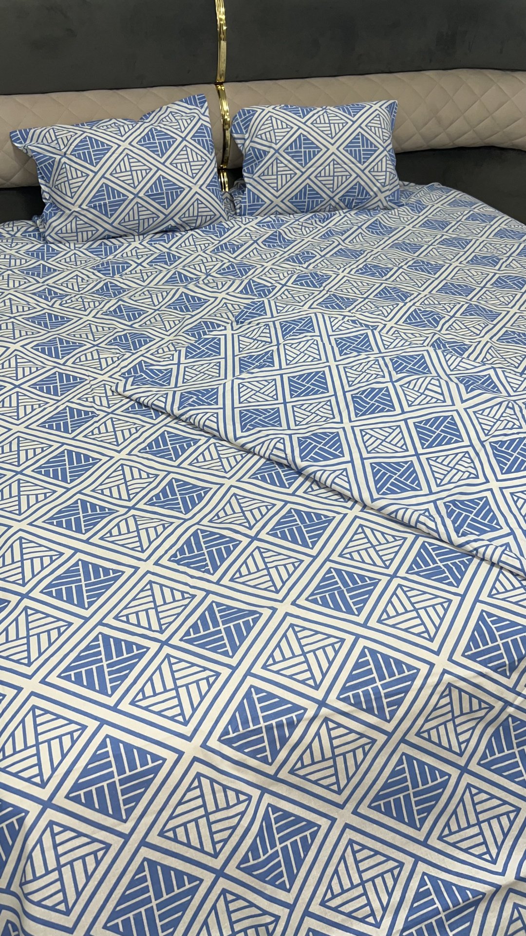 Комплект Calm 2-спальный кретон, 2 наволочки: 65x65 см