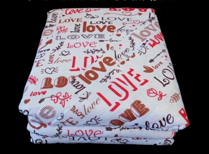 Комплект Туркменский текстиль Love 2-спальный хлопок, 2 наволочки: 65x65 см купить,0