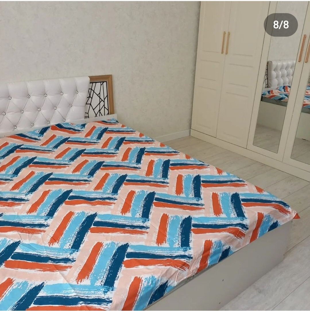 Комплект Туркменский текстиль Eternity 2-спальный флатон, 2 наволочки: 65x65 см