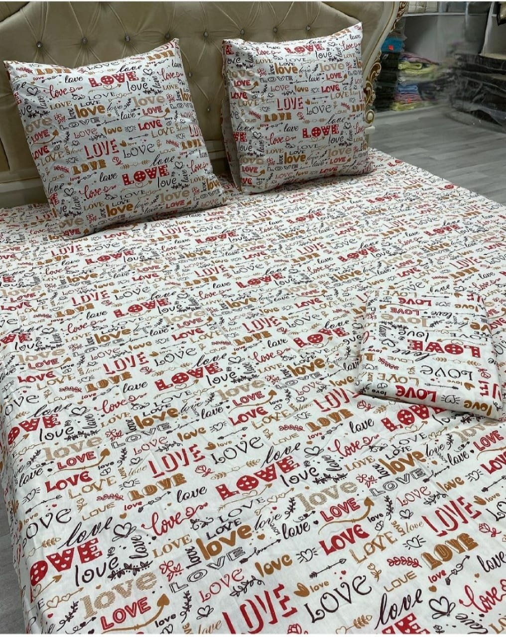 Комплект 2-спальный кретон, : 65x65 см