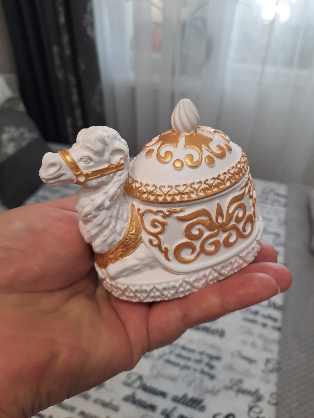 Шкатулка Верблюд, гипс - ForteMarket Шкатулка Верблюд, гипс купить,0