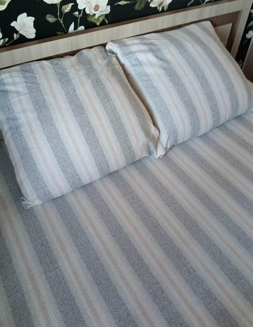 Комплект Nusay Comfort 2-спальный сатин, 2 наволочки: 65x65 см