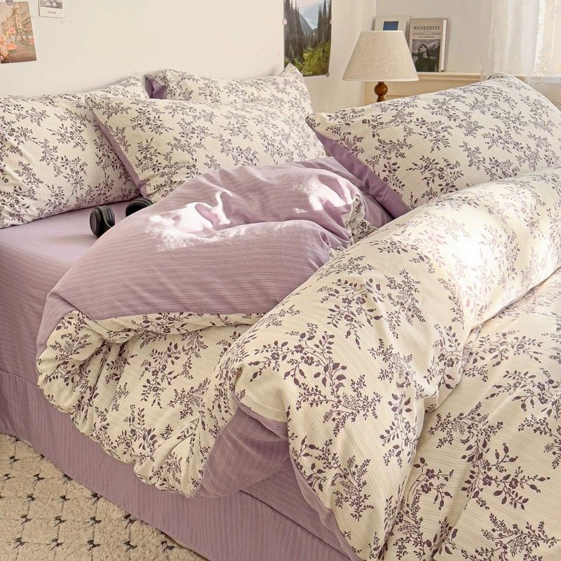 Комплект Ease 2-спальный хлопок, муслин, : 50x70 см