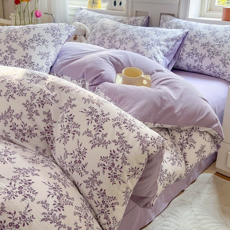 Комплект Ease 2-спальный хлопок, муслин, : 50x70 см