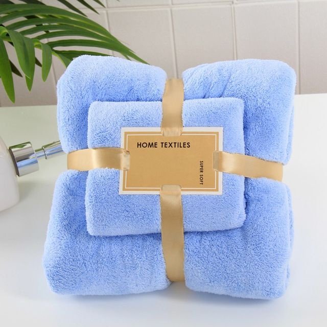 Home Textile набор полотенец 001КБПС2МФ 140x70 см 2 шт, микрофибра