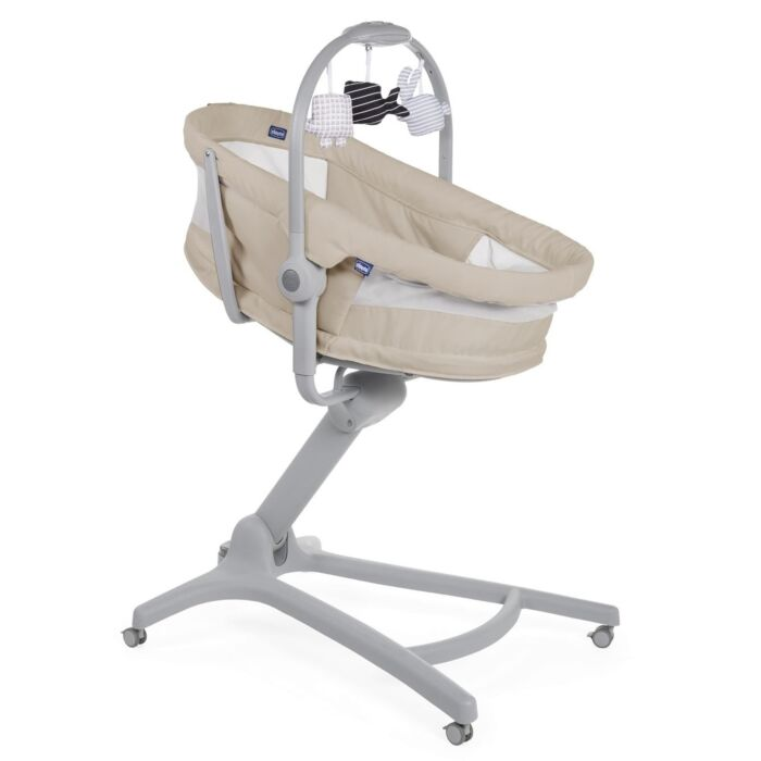 Кроватка-стульчик Chicco Baby Hug Air 4-в-1 Beige купить,NaN