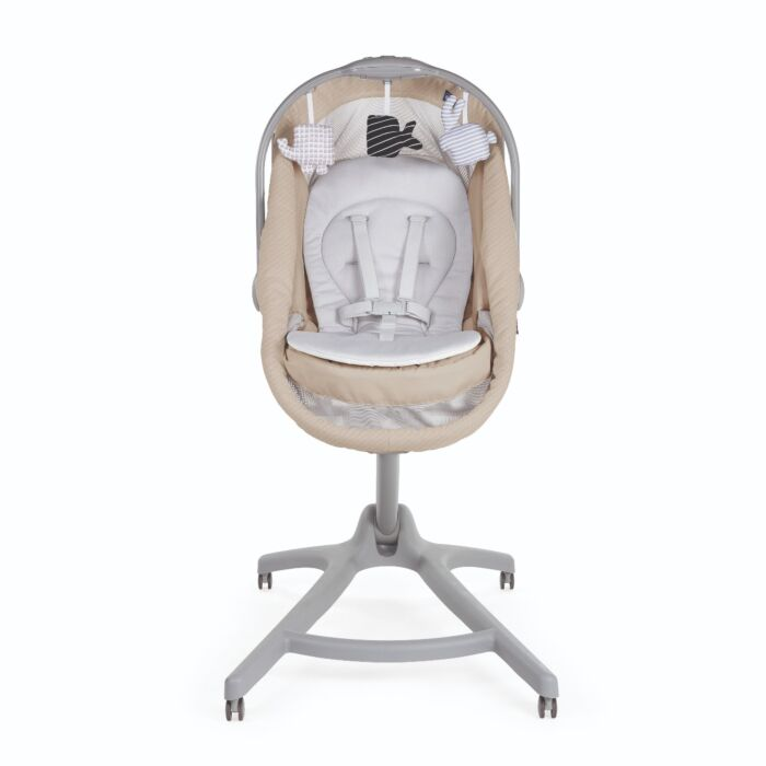 Кроватка-стульчик Chicco Baby Hug Air 4-в-1 Beige купить,NaN