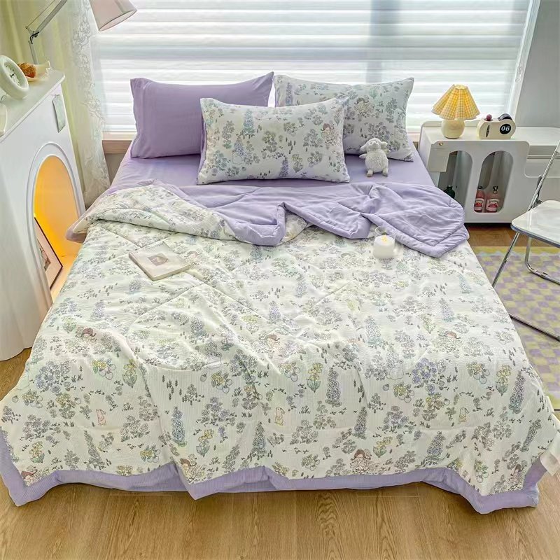 Комплект Light 2-спальный жатый хлопок, муслин, 2 наволочки: 50x70 см - ForteMarket Комплект Light 2-спальный жатый хлопок, муслин, 2 наволочки: 50x70 см купить,0