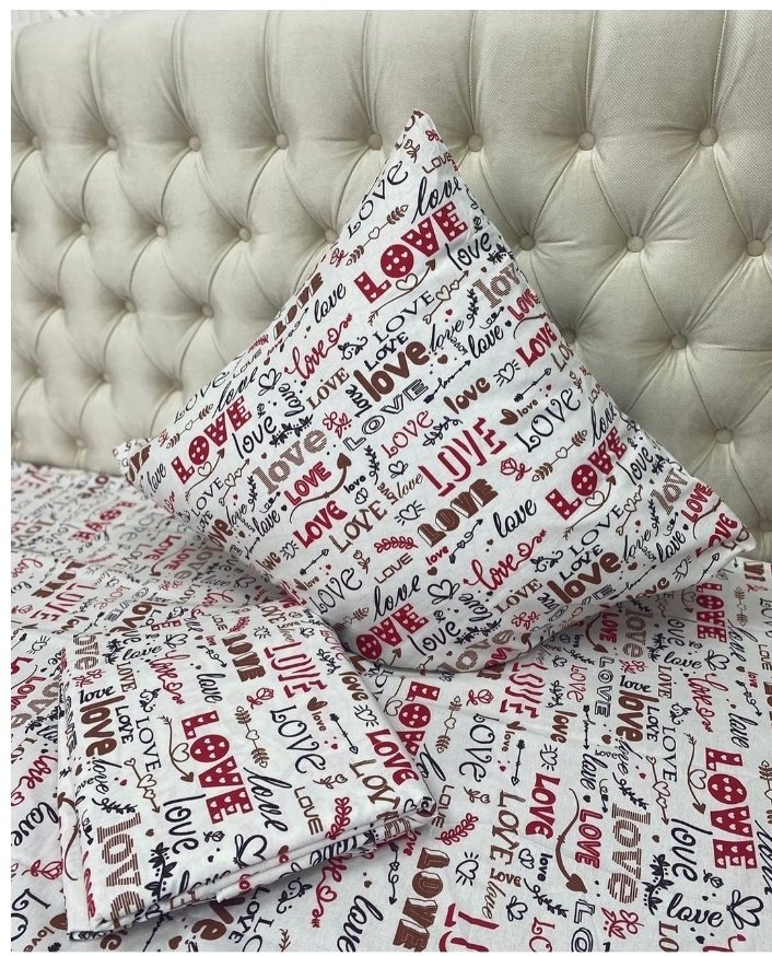 Комплект TDS семейный хлопок, кретон, : 65x65 см