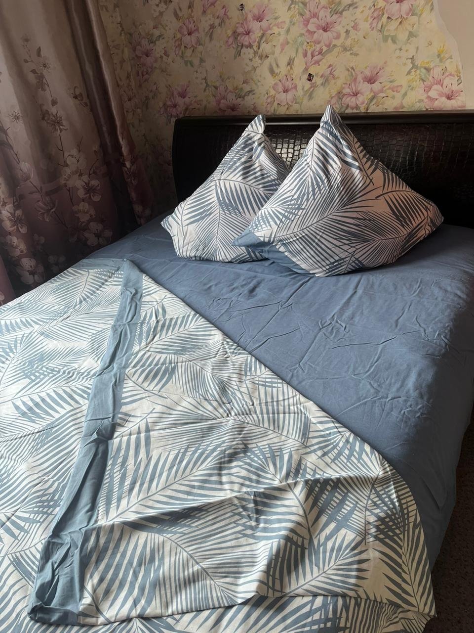 Комплект Nusay Soothe 2-спальный кретон, 2 наволочки: 65x65 см