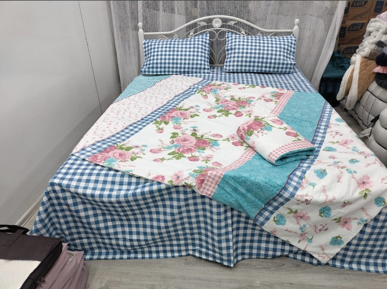 Комплект Туркменский текстиль семейный фланель, : 50x70 см