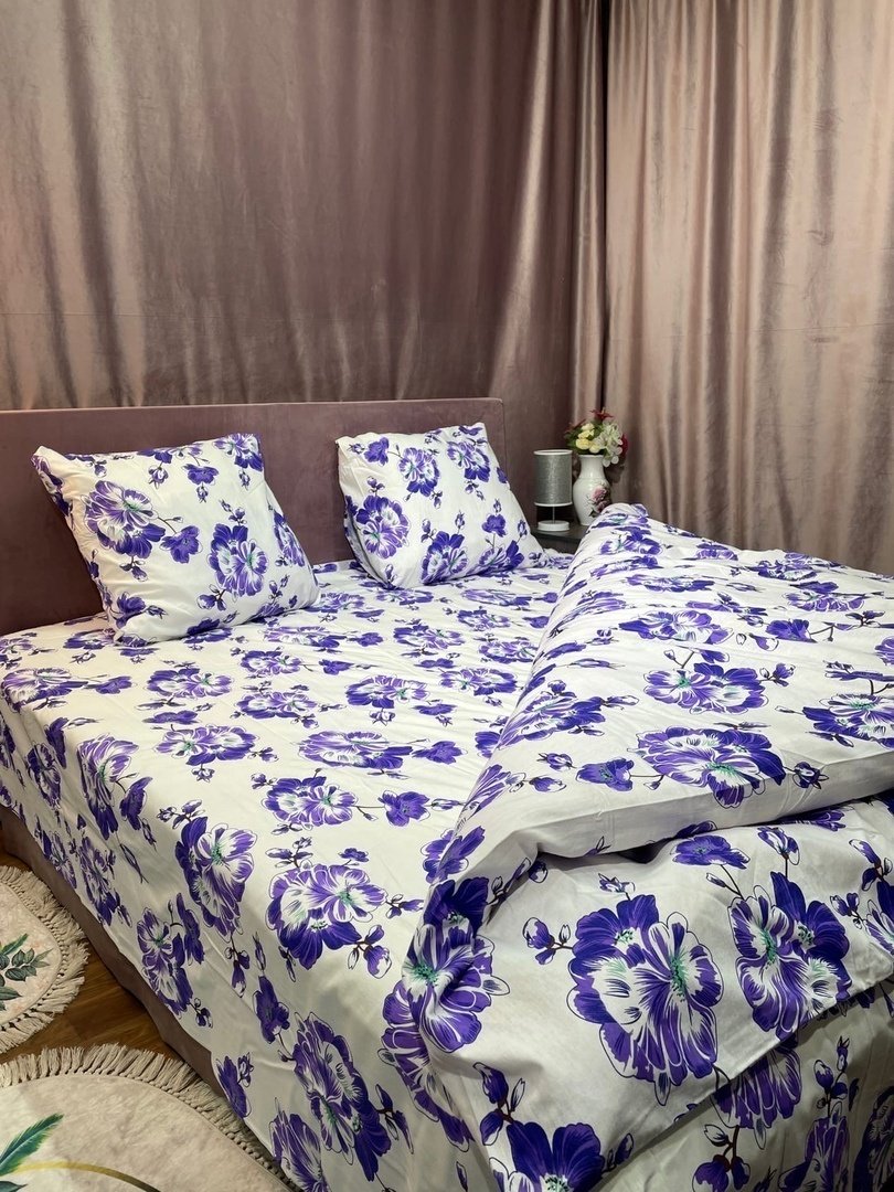 Комплект Nusay Soothe семейный кретон, 2 наволочки: 65x65 см купить,0